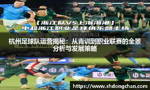 杭州足球队运营揭秘：从青训到职业联赛的全景分析与发展策略
