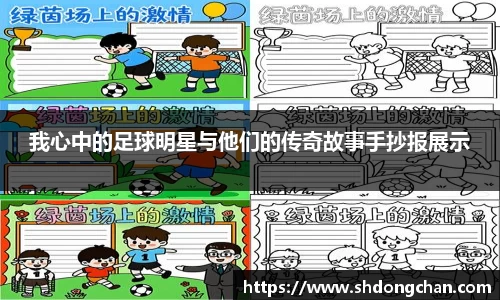 我心中的足球明星与他们的传奇故事手抄报展示